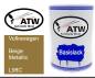 Preview: Volkswagen, Beige Metallic, L98C: 500ml Lackdose, von ATW Autoteile West.